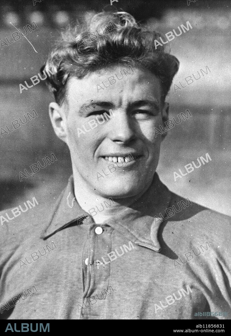 CUP FINAL CLIMAXES HIS FIRST FULL SEASON. 27 April 1950. Kevin Baron (shown here), who will be at inside right for Liverpool in the FA Cup final against Arsenal at Wembley Stadium, London, on Saturday 29 April. A member of the Liverpool team for five years, this is Baron's first full season ith the senior side. He was once an amateur with his home town team Preston North End, before Liverpool manager George Kay secured his services.