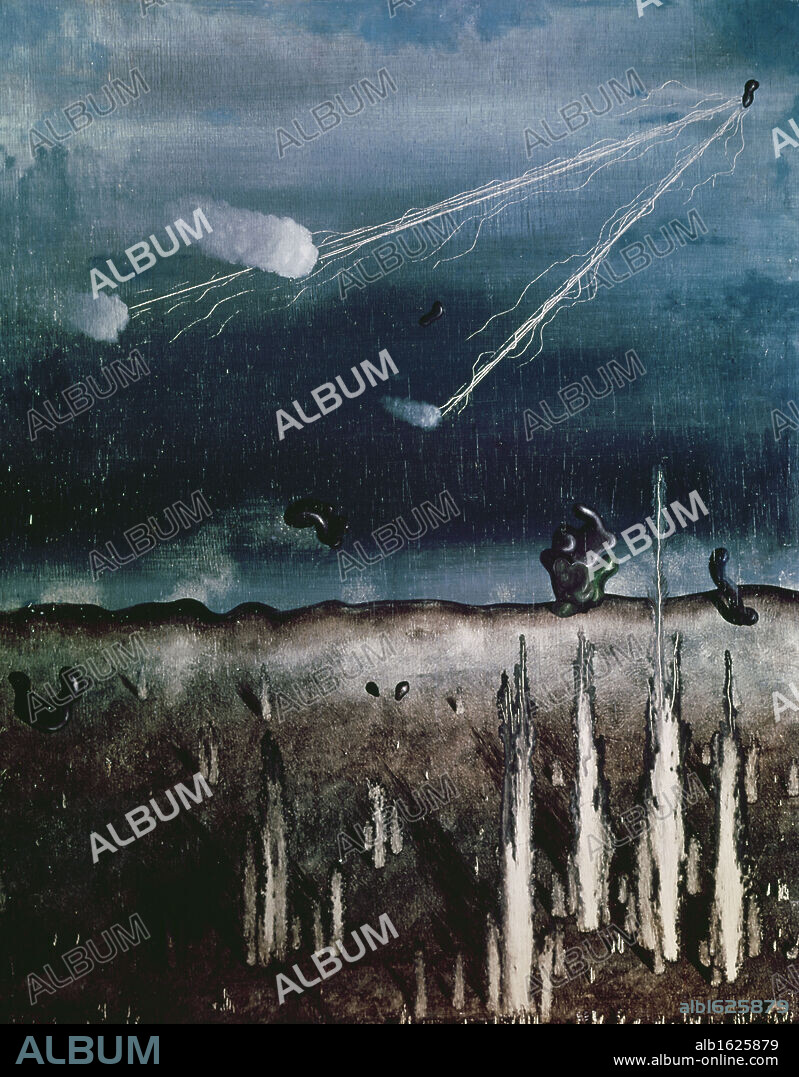 When They Shot Me by Yves Tanguy, 1900-1955.