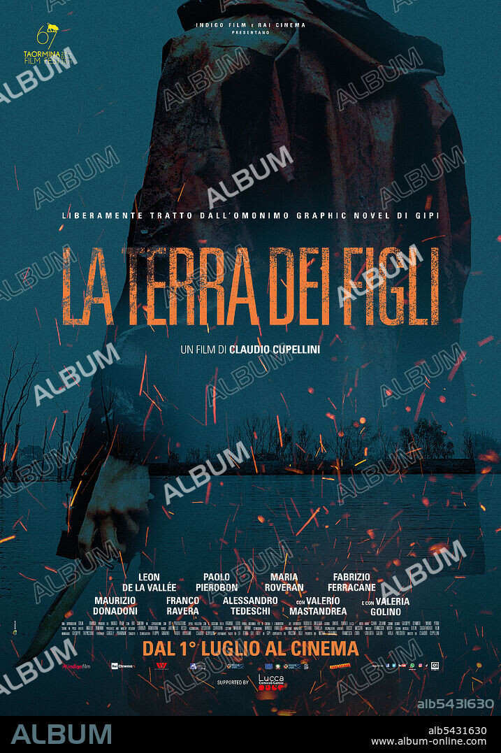 Poster of THE LAND OF THE SONS, 2021 (LA TERRA DEI FIGLI), directed by CLAUDIO CUPELLINI. Copyright INDIGO FILM.