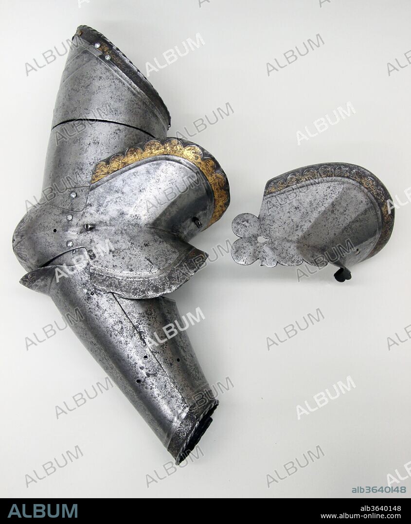 Arm Defense for Right Arm. Culture: German, probably Augsburg. Dimensions: H. 18 in. (45.7 cm). Date: ca. 1530.