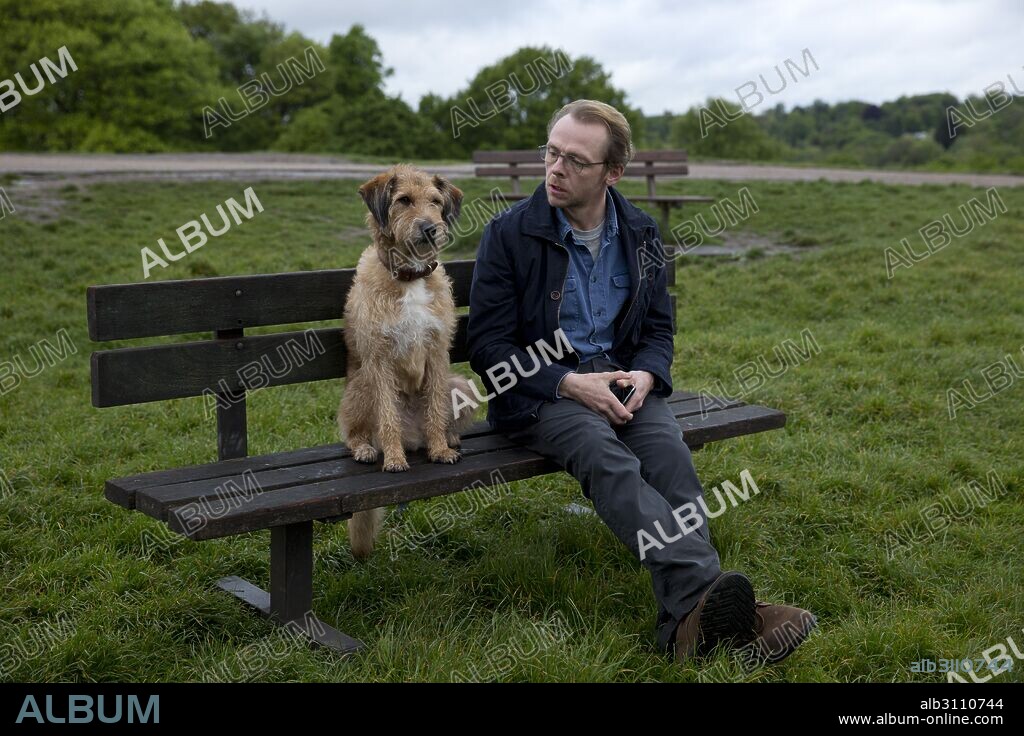 SIMON PEGG in ABSOLUTELY ANYTHING, 2015, unter der Regie von TERRY JONES. Copyright BILL AND BEN PRODUCTIONS/GFM FILMS.