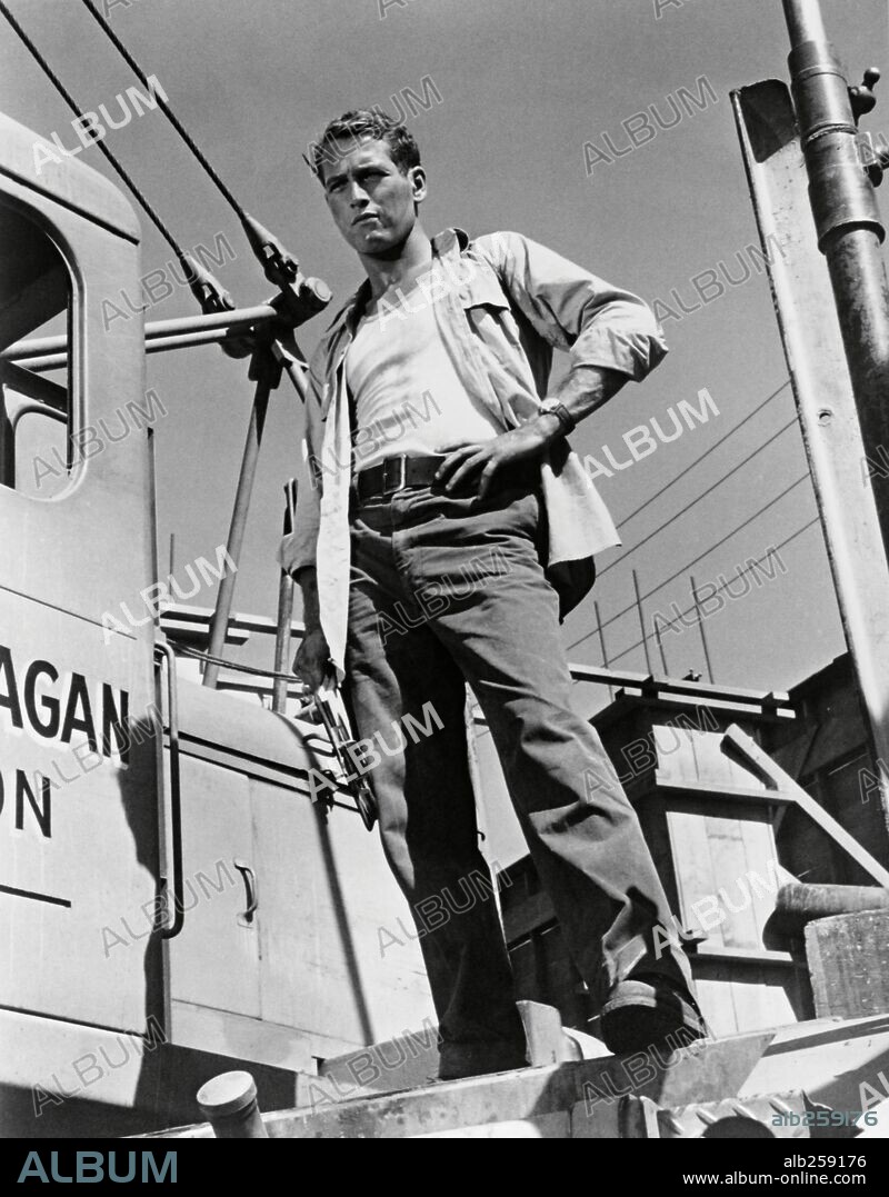 PAUL NEWMAN in THE YOUNG PHILADELPHIANS, 1959, directed by VINCENT SHERMAN. Copyright WARNER BROTHERS.