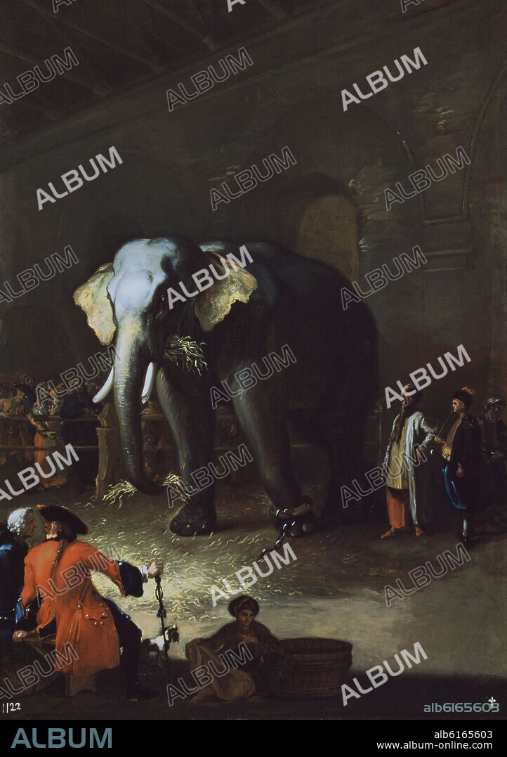 GIUSEPPE BONITO. EL ELEFANTE - SIGLO XVIII - BARROCO ITALIANO.