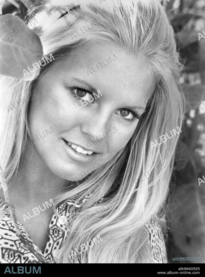 Kathrine Baumann, Publicity Portrait for the Film, "Chrome and Hot Leather", American International Pictures, 1971.