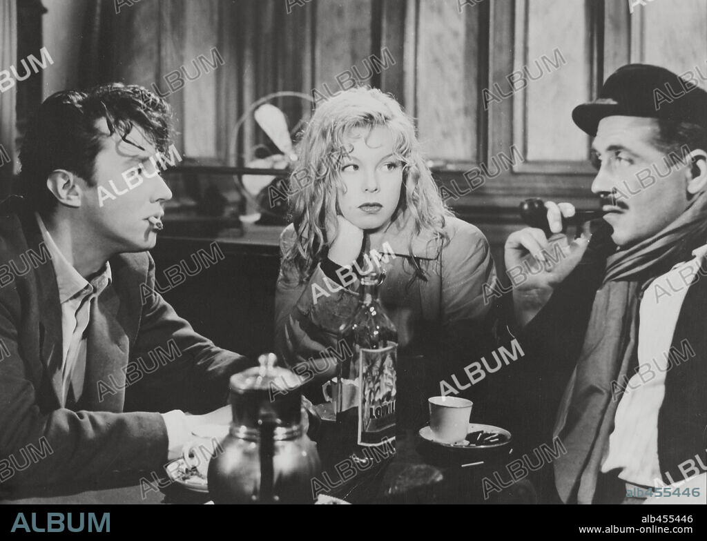 CECILE AUBRY and MICHEL AUCLAIR in MANON, 1949, directed by HENRI-GEORGES CLOUZOT.