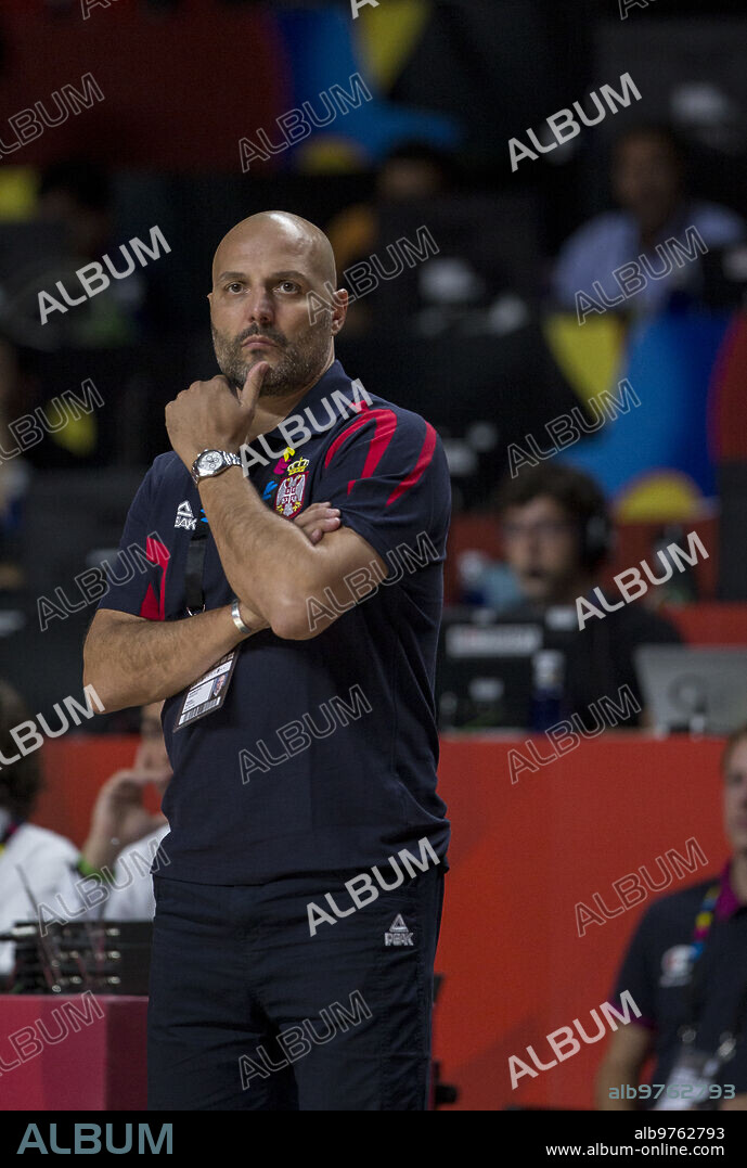 Madrid, 7 de septiembre de 2014. Mindobasket 2014. Serbia - Grecia. En la Imagen: Sasha Djordjevic. Foto: Ignacio Gil.   ... Archdc ...