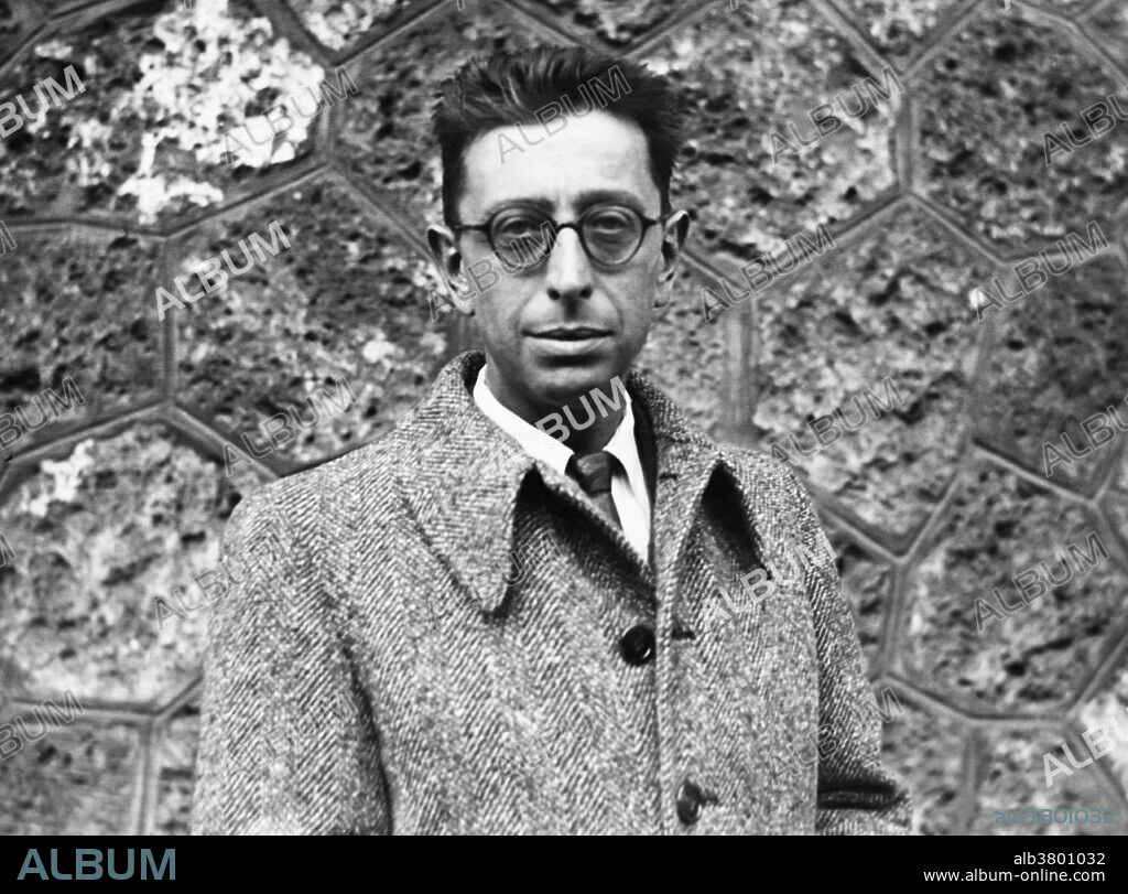 Robert Desnos, photographed by R. Gendre a few days before his arrest by the Gestapo; circa 1943-1944. Robert Desnos (1900-1945), was a French surrealist poet who played a key role in the Surrealist movement of his day. In 1919, he met AndrÃ© Breton and the Paris Dada (surrealists) group. Desnos became a member and developed a particular talent for automatic writing, which the writer states to be produced from a subconscious and/or spiritual source without conscious awareness of the content. His career in radio began in 1932 with a show dedicated to Fantomas. During that time, he became friends with Picasso, Hemingway, Artaud and John Dos Passos; published many critical reviews on jazz and cinema and became increasingly involved in politics. During World War II, Desnos was an active member of the French RÃ©sistance network RÃ©seau AGIR (espionage group that provided human intelligence on V-1 flying bomb facilities) and was arrested by the Gestapo in 1944. He was deported to the Nazi German concentration camps of Auschwitz, then Buchenwald and finally to TerezÃ­n in occupied Czechoslovakia in 1945. He died in 1945 from typhoid, only weeks after the camp's liberation. He wrote poems during his imprisonment which were accidentally destroyed following his death.
