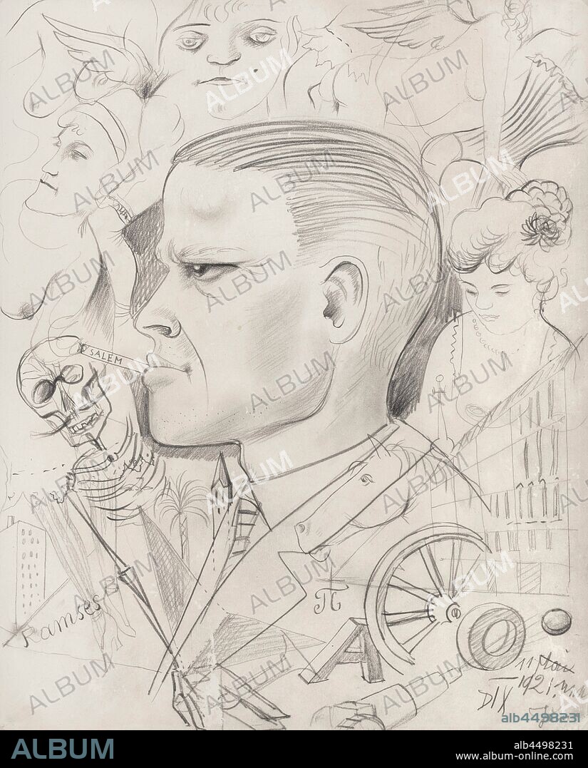 OTTO DIX. Self-Portrait in the Metropolis.
