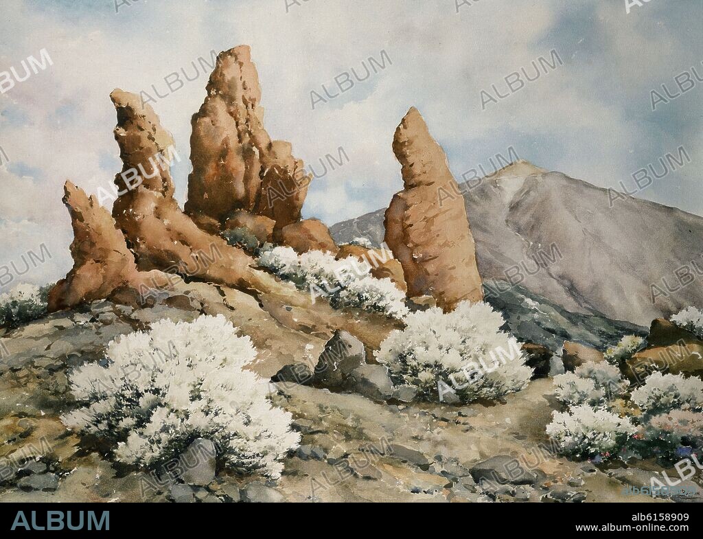 FRANCISCO BONNÍN GUERÍN. LAS CAÑADAS DEL TEIDE.