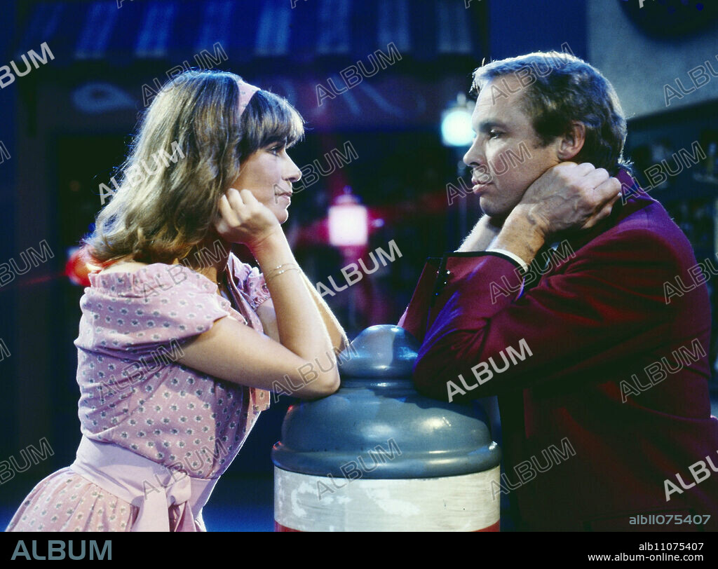 Hallo Peter, ZDF music show, Germany, 1981, pictured: Peter Kraus and Mary Roos.