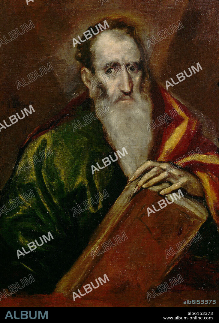 EL GRECO. SAN PABLO- SIGLO XVI-PINTURA MANIERISTA.
