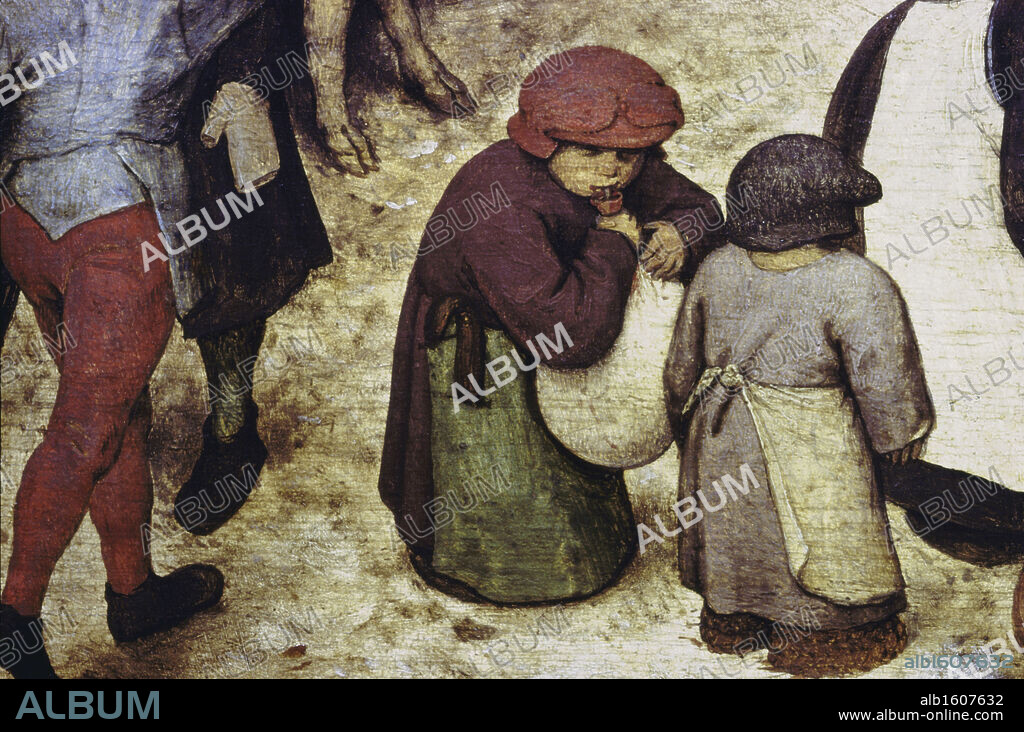 The Census at Bethlehem (Detail B)  1566  Pieter Bruegel the Elder (ca.1525-1569/Flemish)  Oil on Wood  Royal Museums of Fine Arts, Brussels, Belgium.