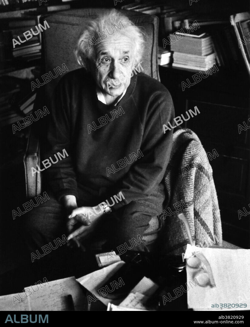 Albert Einstein (1879-1955), famous theoretical physicist.