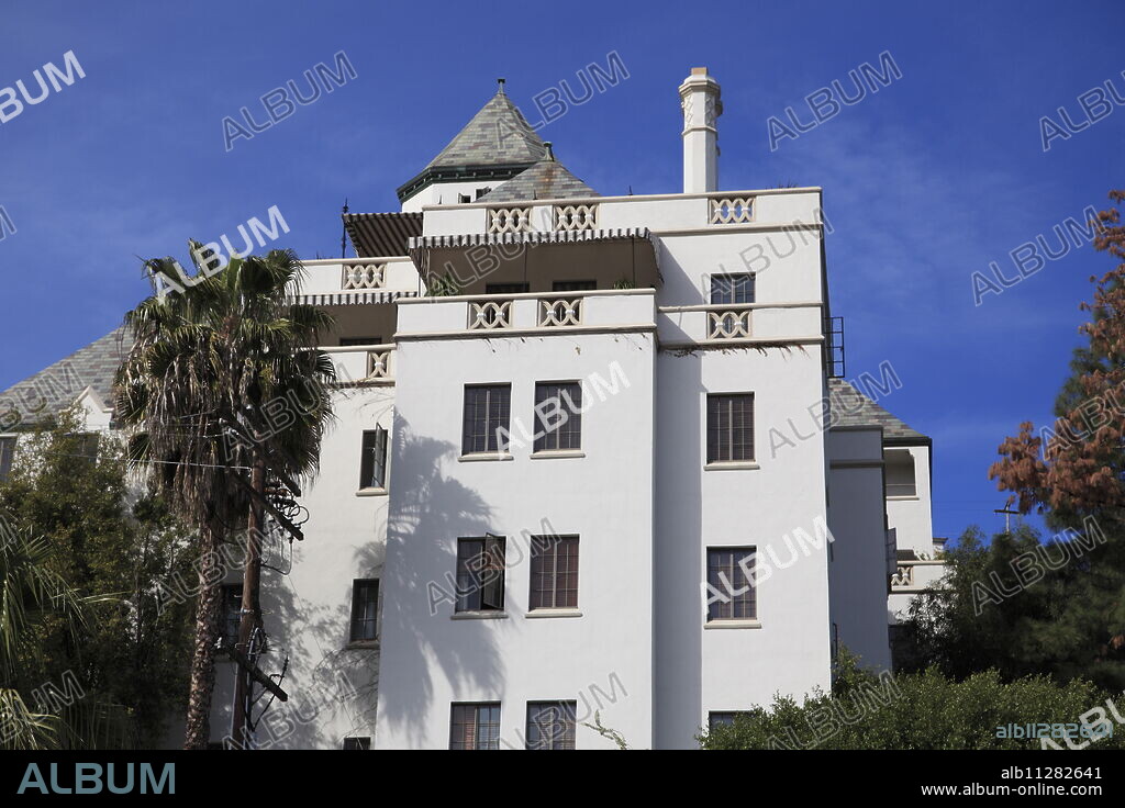 Chateau Marmont Hotel, Sunset Boulevard, Los Angeles, California, United States of America, North America.