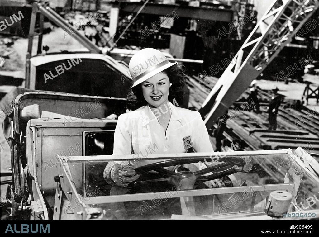 SUSAN HAYWARD en LAS AVENTURAS DE JACK LONDON, 1943 (JACK LONDON), dirigida por ALFRED SANTELL. Copyright UNITED ARTISTS.