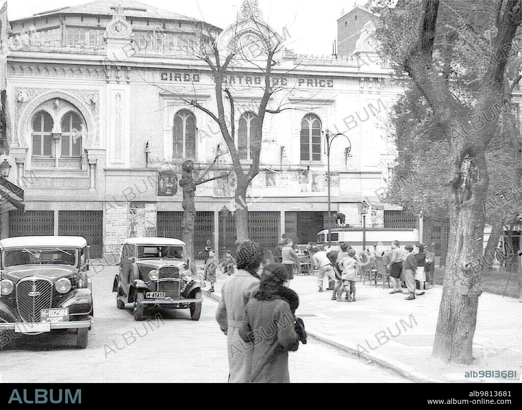 April 11, 1936. Madrid Price Circus.