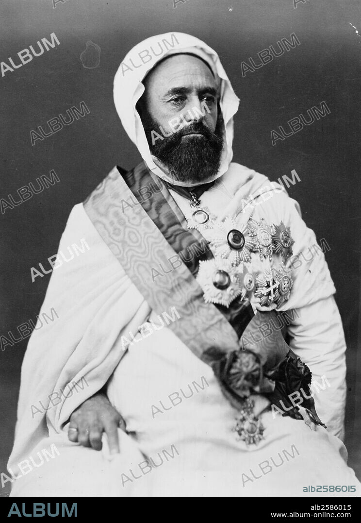 Abdelkader ibn Muhieddine (6 September 1808 – 26 May 18830101), known as the Emir Abdelkader or Abdelkader El Djezairi, was an Algerian religious and military leader who led a struggle against the French colonial invasion in the mid-19th century.