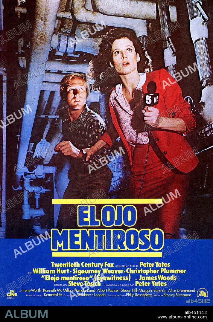 Poster of EYEWITNESS, 1981, directed by PETER YATES. Copyright 20TH CENTURY FOX.