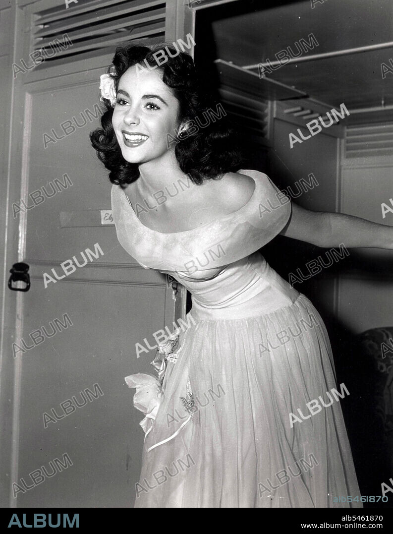 ELIZABETH TAYLOR en ASI SON ELLAS, 1948 (A DATE WITH JUDY), dirigida por RICHARD THORPE. Copyright M.G.M.