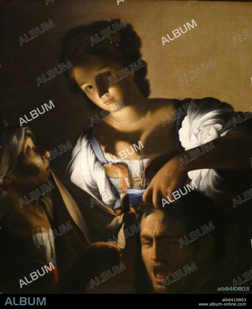 Judith with the head of Holofernes, c1610-15, by Carlo Saraceni (1579 - 16 June 1620) was an Italian early-Baroque painter.