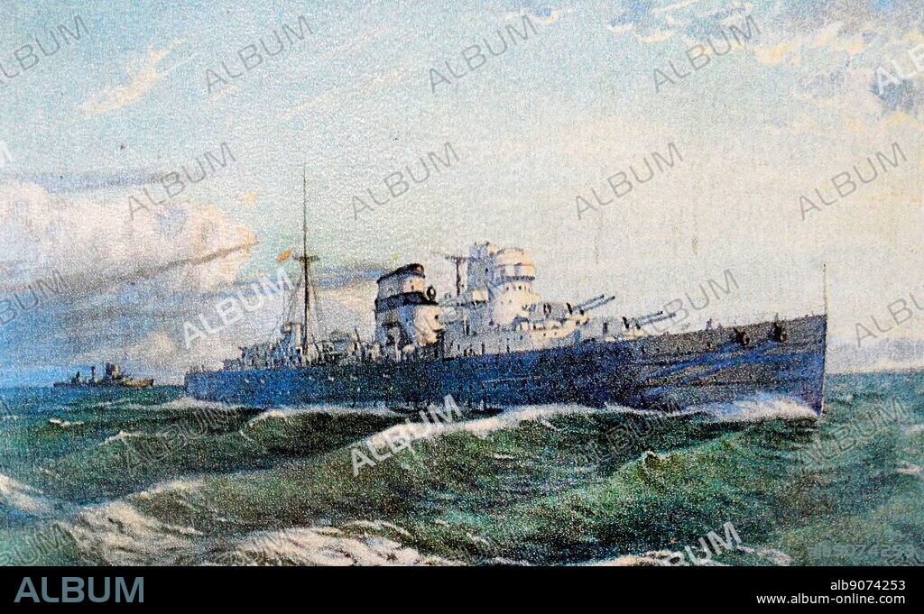 The Spanish Naval cruiser the Baleares, a Canarias-class heavy cruiser saw service during the Spanish Civil War, when she was torpedoed and sunk by destroyers of the Spanish Republican Navy during the Battle of Cape Palos. Out of her crew of 1,206, she had 765 seamen killed or missing, among them Vice-Admiral Manuel Vierna Belando, commander of the cruiser division.