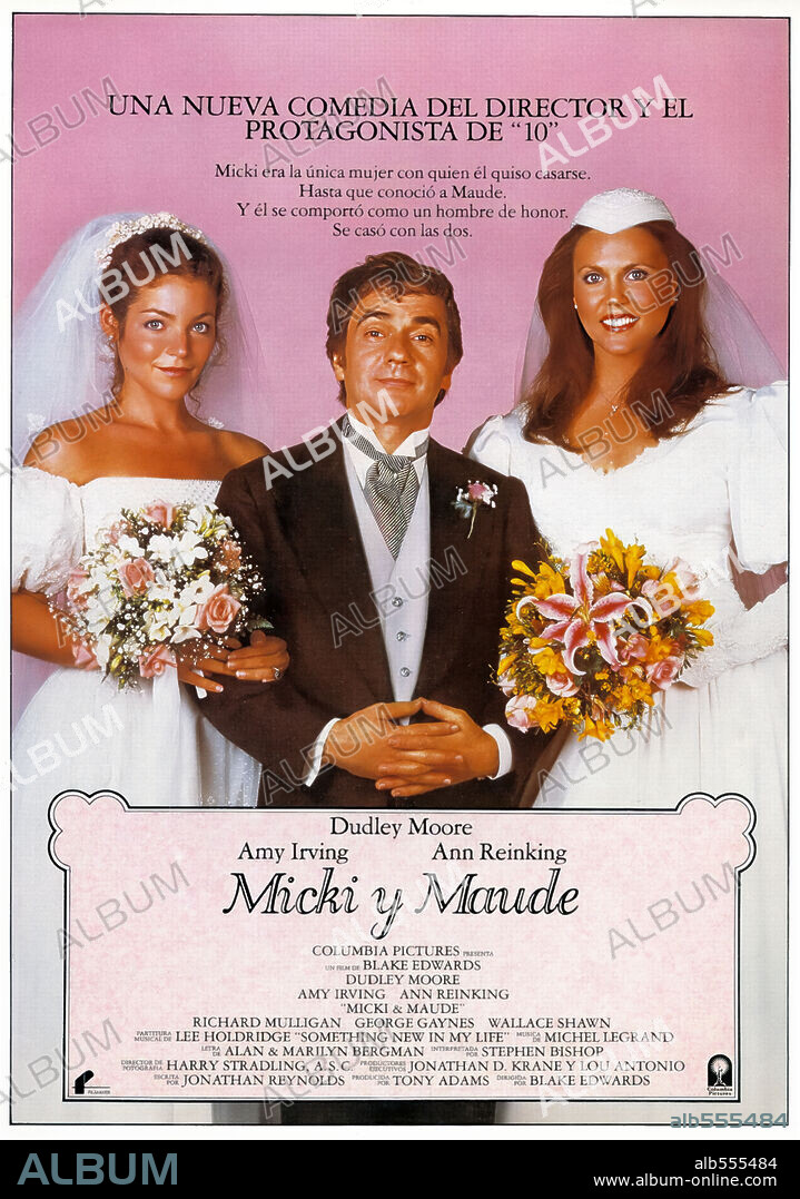 Poster of MICKI & MAUDE, 1984, directed by BLAKE EDWARDS. Copyright COLUMBIA PICTURES.