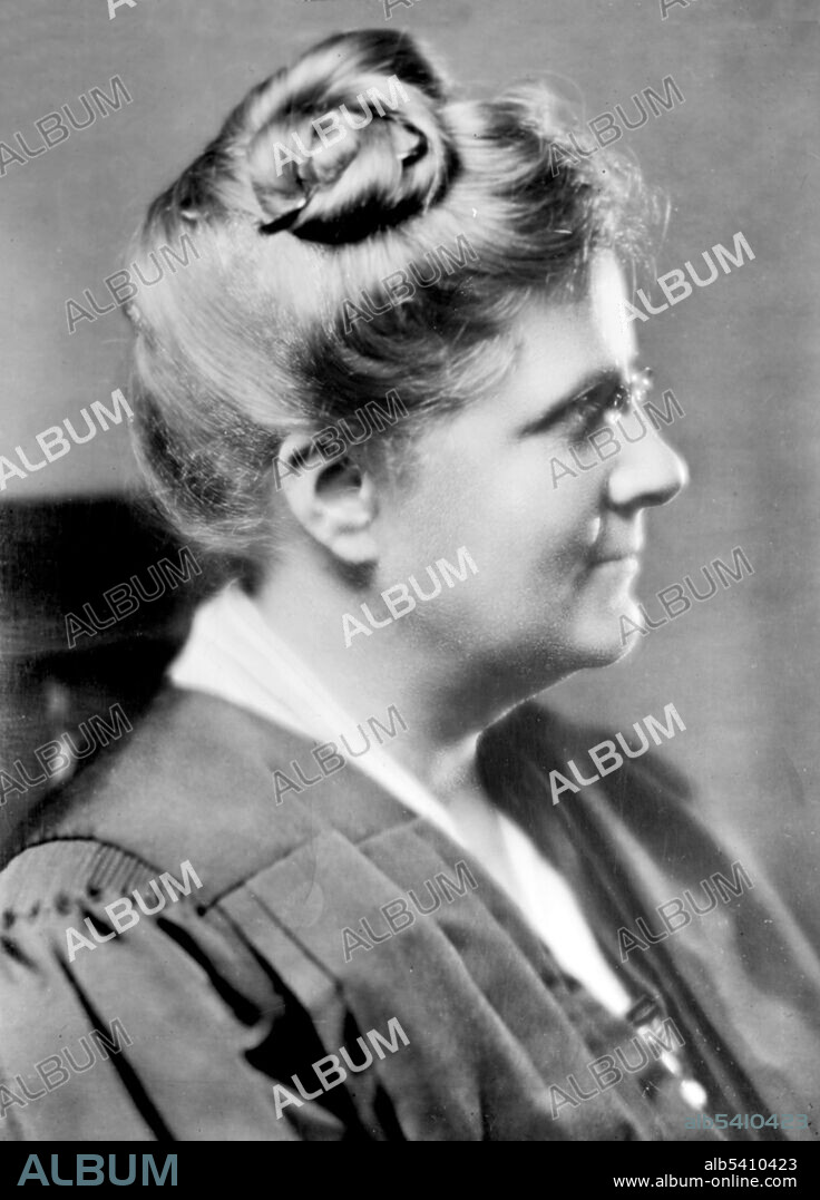 Florence Ellinwood Allen (March 23, 1884 - September 12, 1966) was an American judge and activist. She  was nominated by President Franklin D. Roosevelt to a seat on the United States Court of Appeals for the Sixth Circuit, and received her commission in 1934. She was the first woman to serve on a state supreme court and one of the first two women to serve as a United States federal judge. A pacifist, Allen was an opponent of war and argued that the only way to avoid war was to outlaw it. In 2005, she was inducted into the National Women's Hall of Fame. Bain News Service, undated.