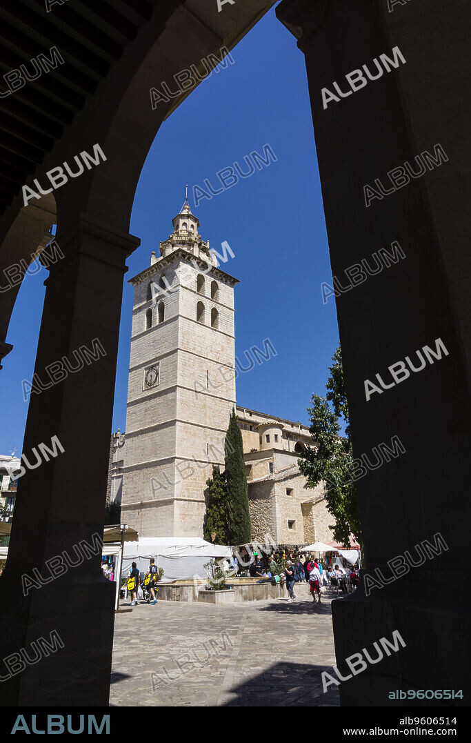 Iglesia de Santa María la Mayor, Inca, Mallorca, balearic islands, spain, europe.