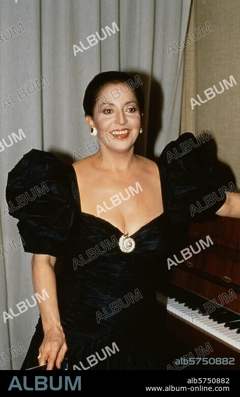 Berganza, Teresa; span. Sängerin (Mezzosopran); geb. Madrid 16.3.1935. Porträtaufnahme, 1990.