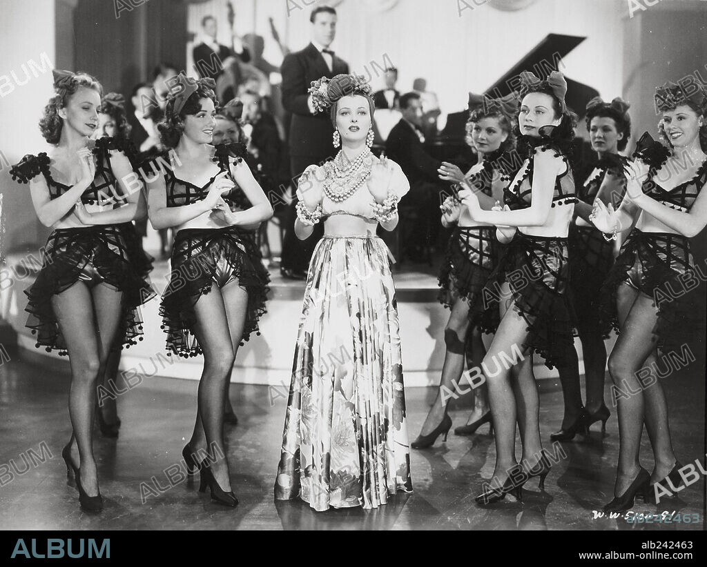 JOAN BENNETT en EL GANGSTER Y LA BAILARINA, 1940 (THE HOUSE ACROSS THE BAY), dirigida por ALFRED HITCHCOCK y ARCHIE MAYO. Copyright UNITED ARTISTS.