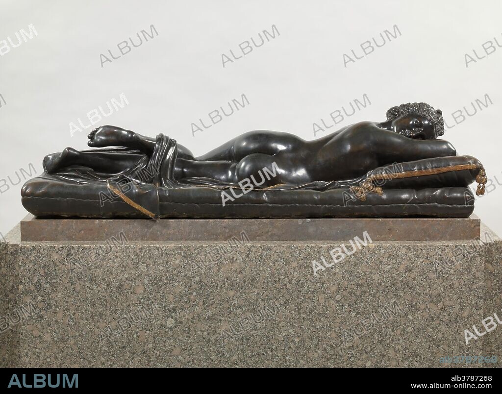 Matteo Bonuccelli / 'Hermafrodito'. 1652. Bronce, 61 x 160 cm.