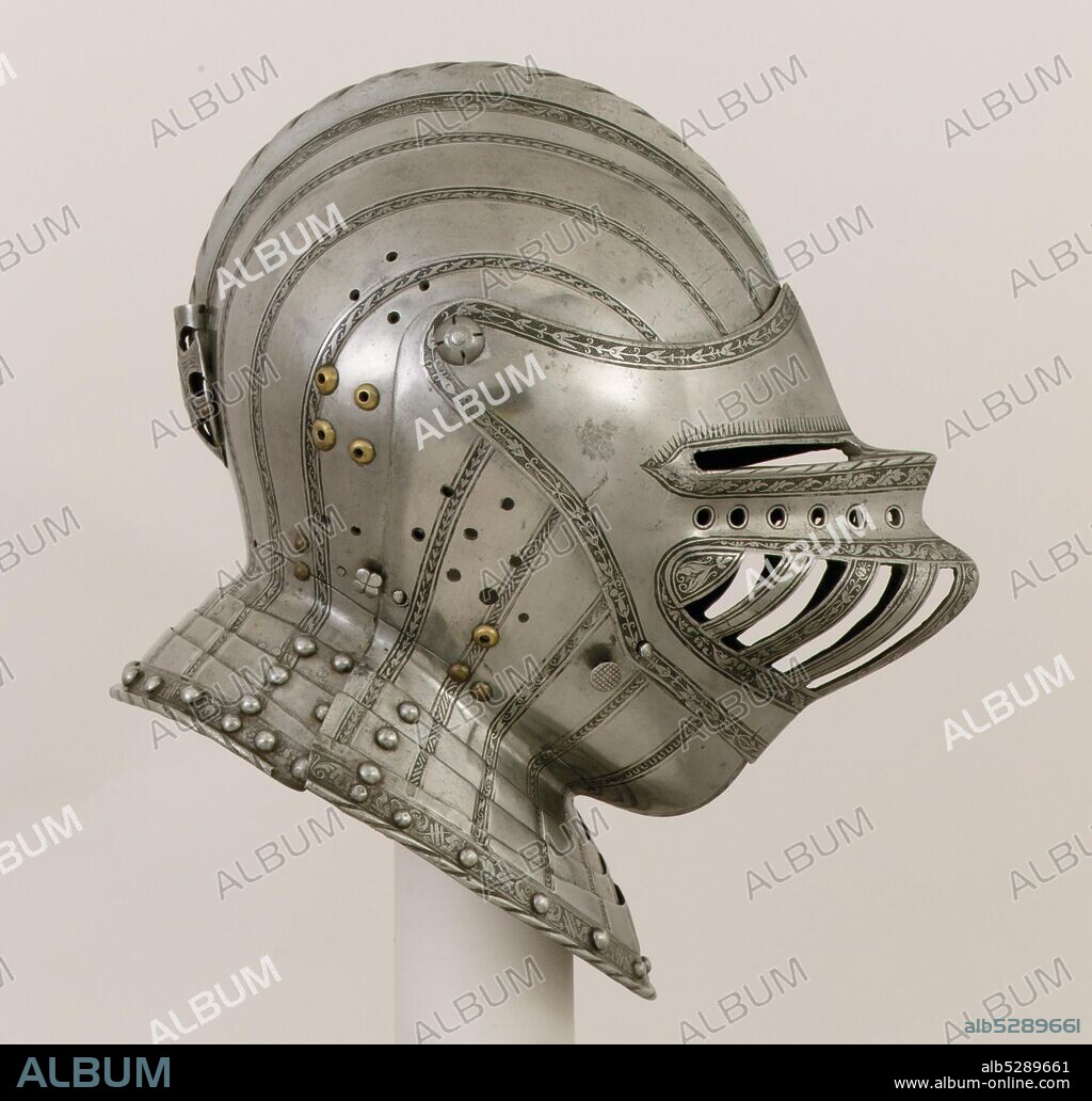 KOLMAN HELMSCHMID. Close Helmet for a Boy, German, Augsburg, ca. 1530-40.