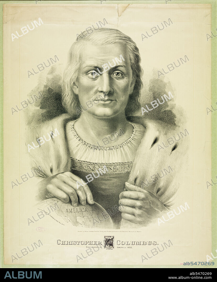 Christopher Columbus, Discoverer of America .