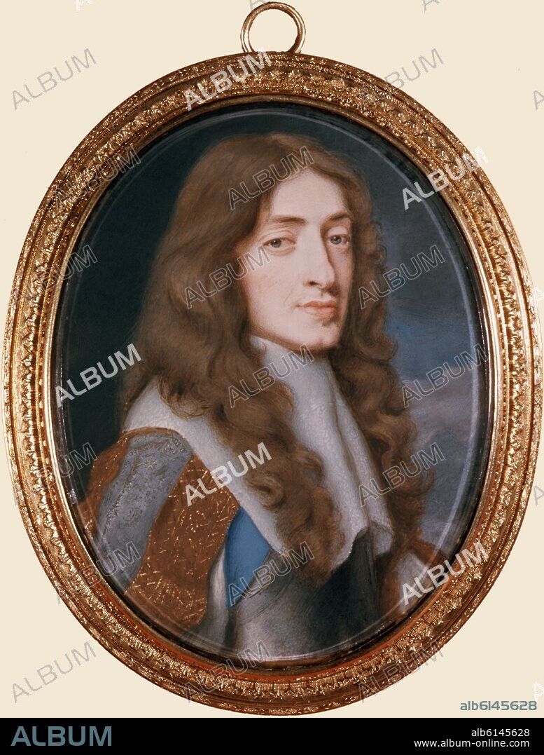 SAMUEL COOPER. *JACOBO II REY DE INGLATERRA E IRLANDA-DUQUE DE YORK(TAMBIEN JACOBO VII DE ESCOCIA).
