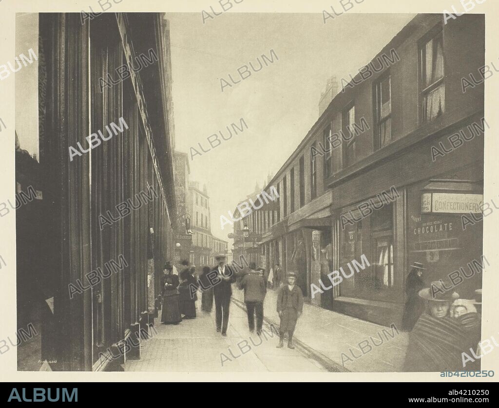 Nelson Street, City. James Craig Annan; Scottish, 1864-1946. Date: 1899. Dimensions: 17.1 x 22.2 cm (image); 27.4 x 37.9 cm (paper). Photogravure, plate 46 from the book "The Old Closes & Streets of Glasgow" (1900). Origin: Scotland.