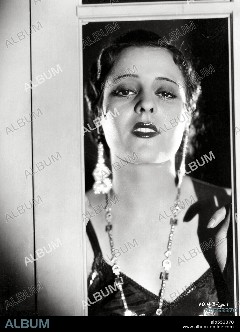 MARIA ALBA in EL CUERPO DEL DELITO, 1930, directed by A. WASHINGTON PEZET. Copyright PARAMOUNT PICTURES.