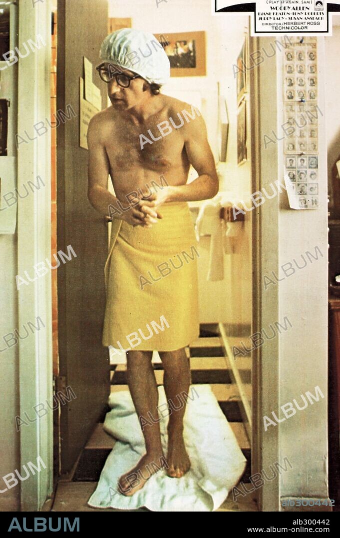 WOODY ALLEN en SUEÑOS DE SEDUCTOR, 1972 (PLAY IT AGAIN, SAM), dirigida por HERBERT ROSS. Copyright PARAMOUNT PICTURES.