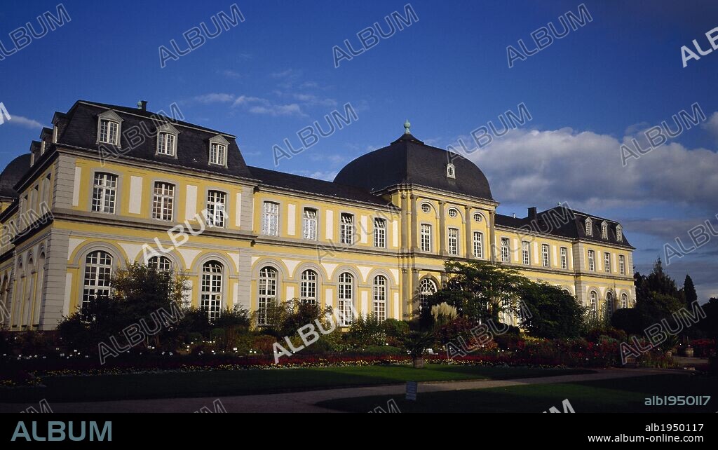 Germany. Bonn. Poppelsdorf Palace. 1715-1753. Baroque style. Built by Robert de Cotte (1656-1735). Exterior.