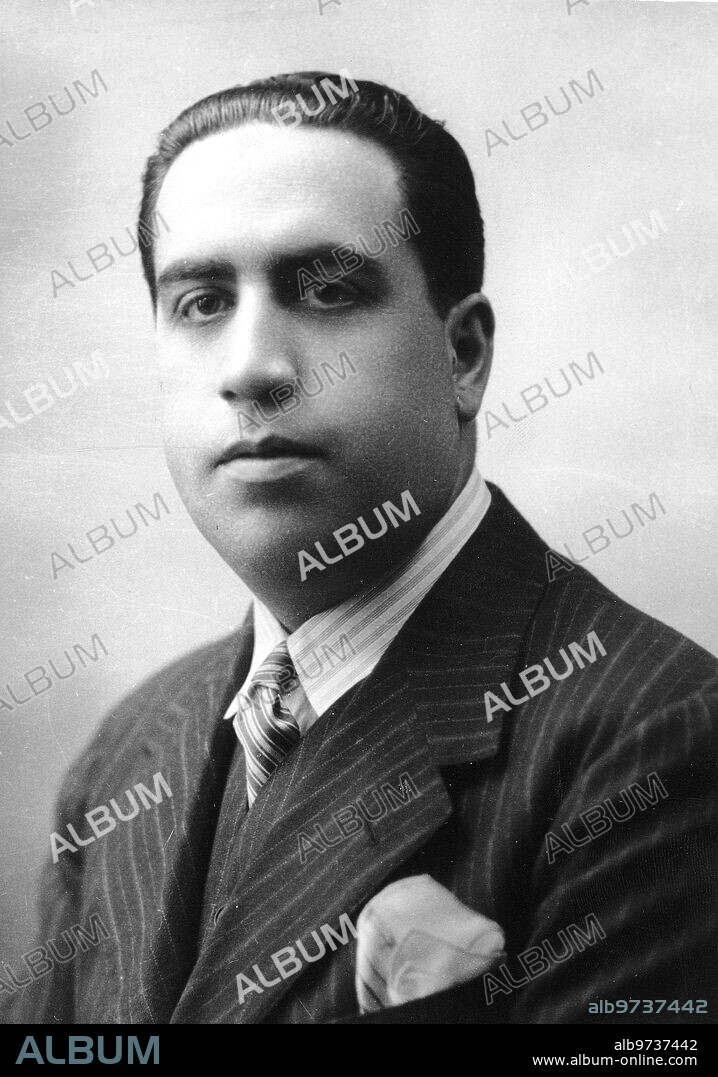 ALFONSO SÁNCHEZ PORTELA. 1925. Presidents. Mr. Rafael Sanchez Guerra.