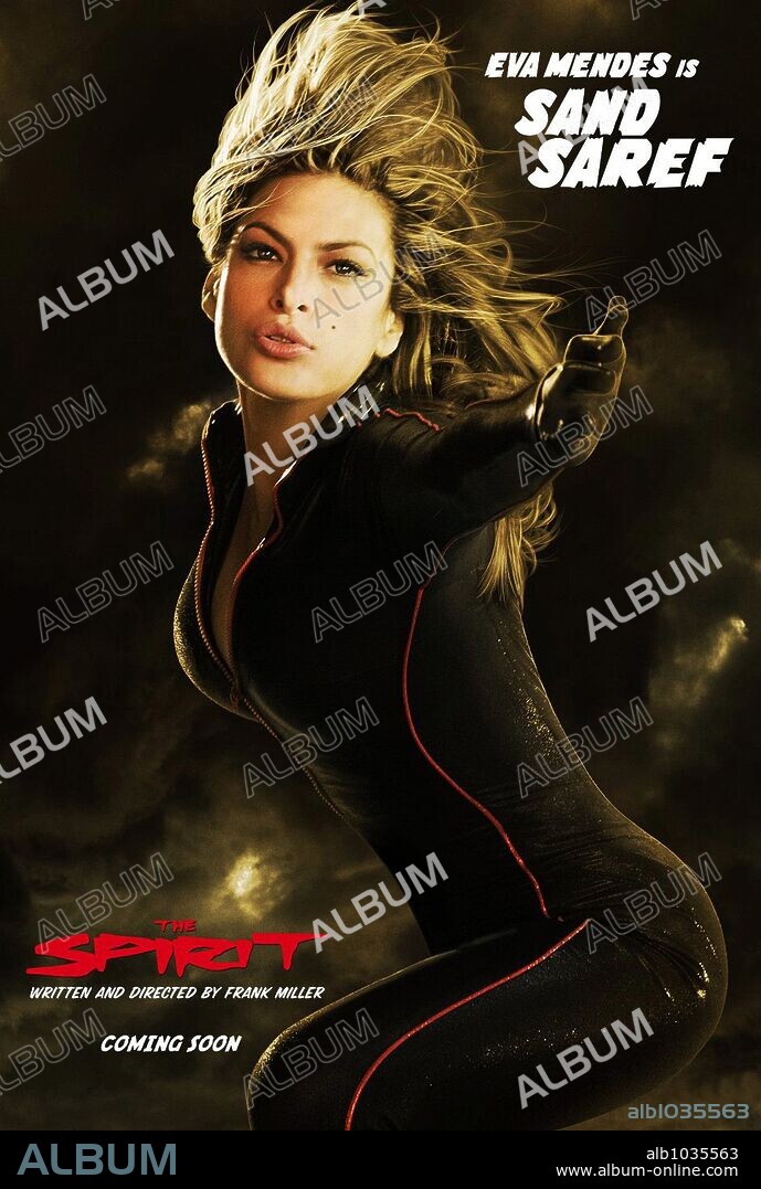 EVA MENDES in THE SPIRIT, 2008, directed by FRANK MILLER. Copyright LIONS GATE FILMS.