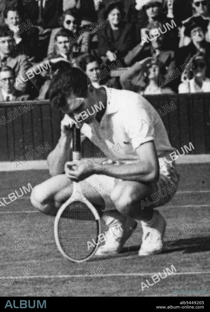 Patty Budge - Tennis. July 14, 1950. (Photo by Paul Popper Ltd).