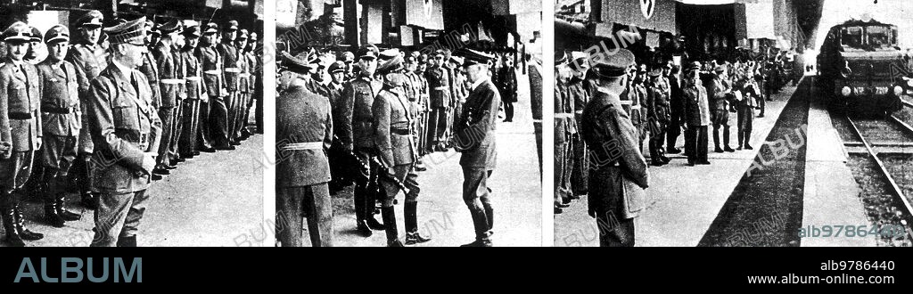 October 23, 1940, Hendaye. The train leading to Frank arrived late, and the wait had made the Führer very nervous.