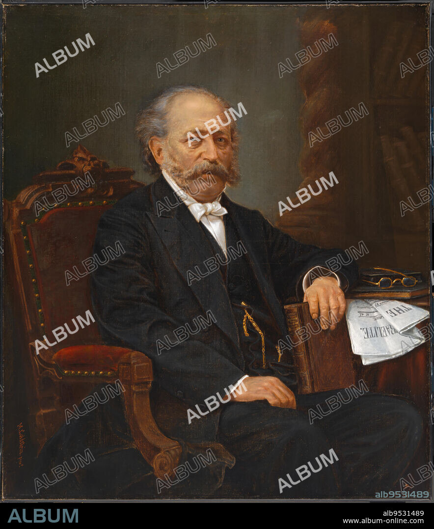 MORRIS GOLDSTEIN. Isaac Mayer Wise. Date: 1881. oil on canvas.