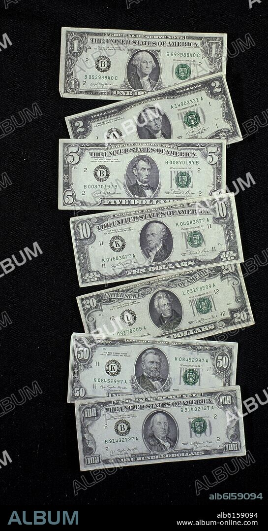 BILLETES DE DOLAR.