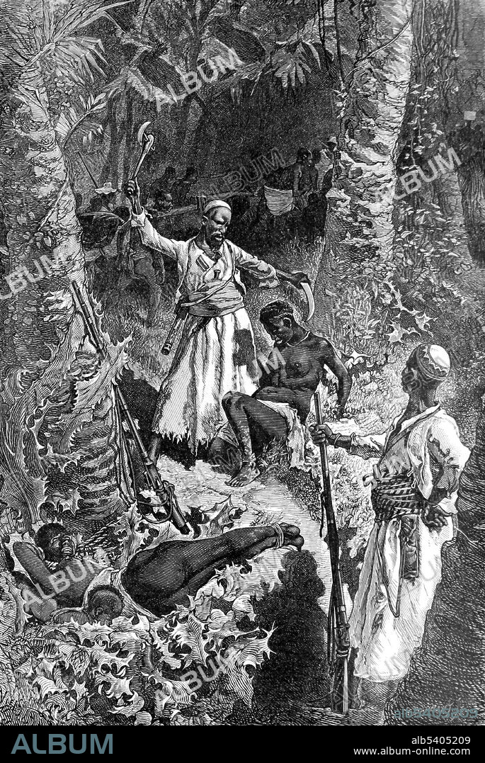 Arab Slave Trade, Killing Exhausted Slaves, 19th Century
