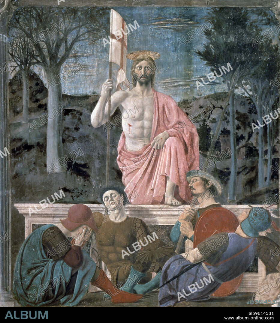 The Resurrection of Christ', 1465, by Piero della Francesca.