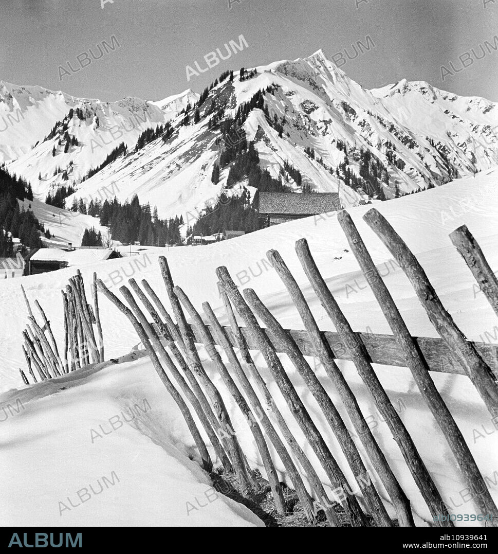 A trip to a Ski region in Bavaria, Germany 1930s.