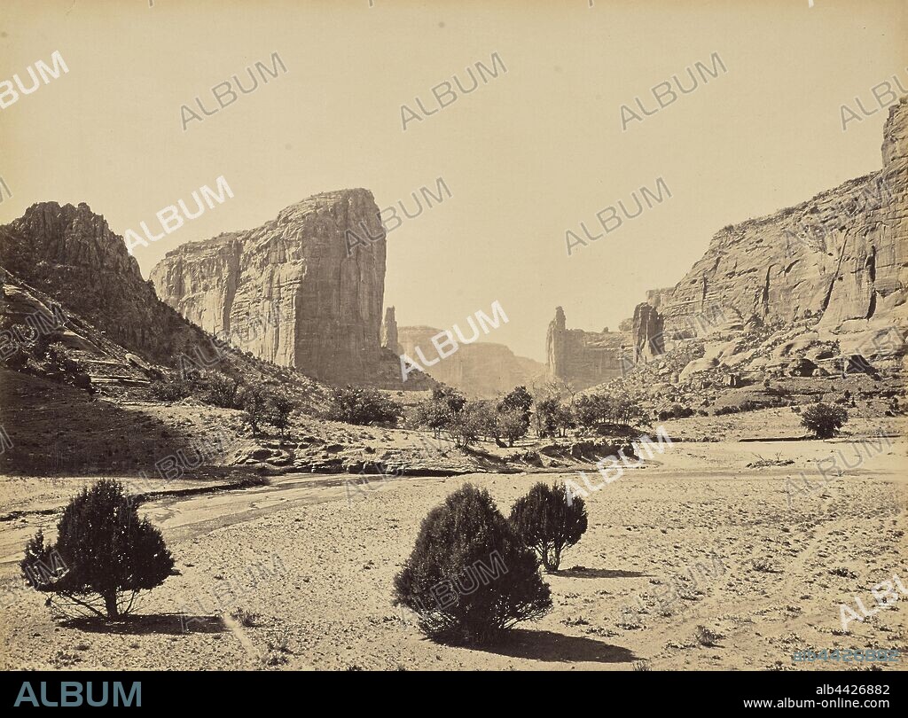 Western Landscape, John K. Hillers (American, 1843 - 1925), United States, 1871–1885, Albumen silver print, 25.3 × 33.7 cm (9 15/16 × 13 1/4 in.).
