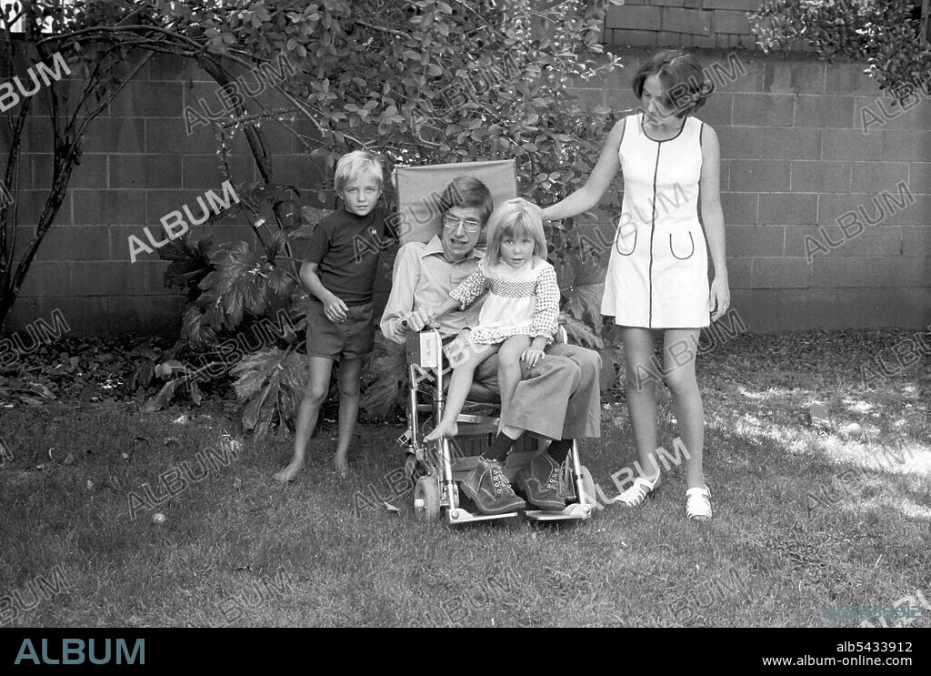 STEPHEN WILLIAM HAWKING in HAWKING: CAN YOU HEAR ME?, 2021, directed by OLIVER TWINCH. Copyright Atlantic Productions / SKY Studios.