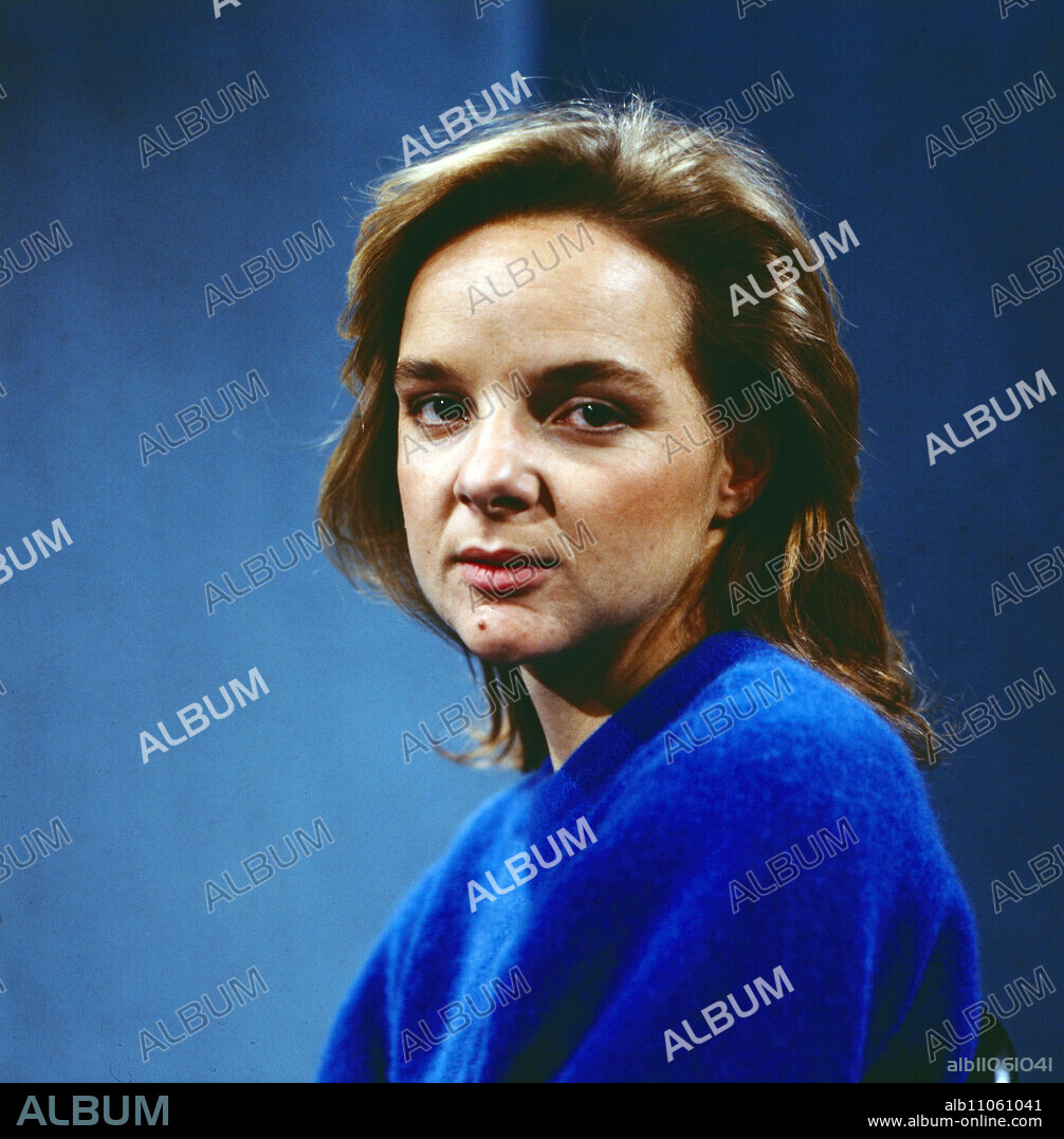 Sissy Hoefferer, Austrian actress, portrait, Germany, 1984.